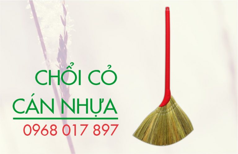 Chổi dừa (chổi quét sân, chổi chà) - Chổi Bông May